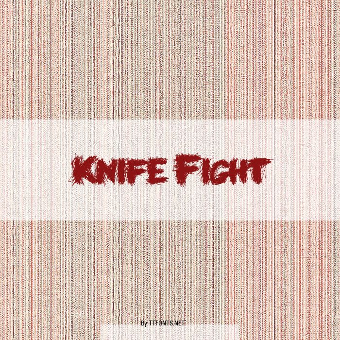 Knife Fight example