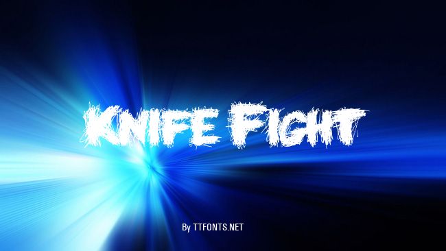 Knife Fight example