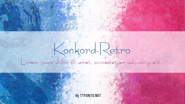 Konkord-Retro example