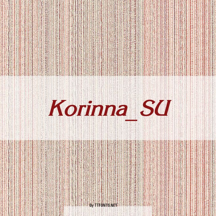 Korinna_SU example