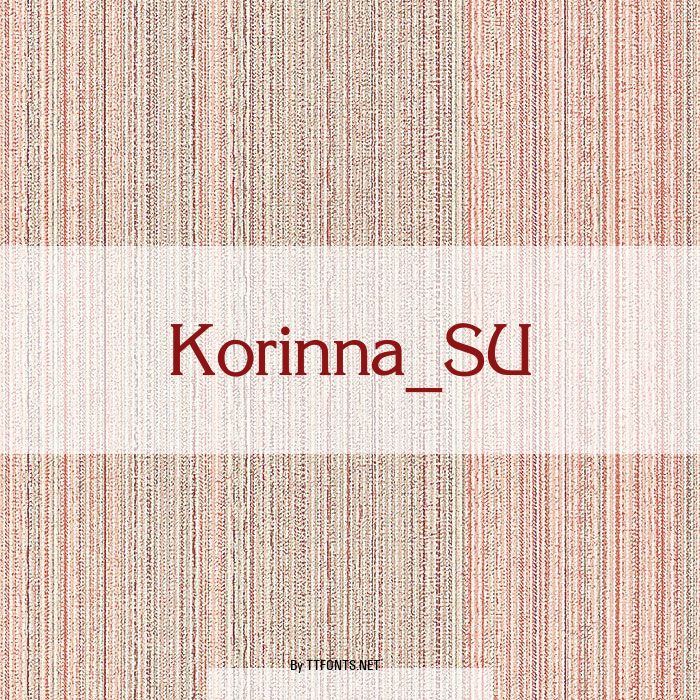 Korinna_SU example