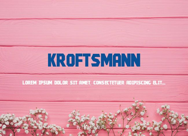 Kroftsmann example