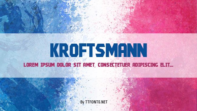 Kroftsmann example