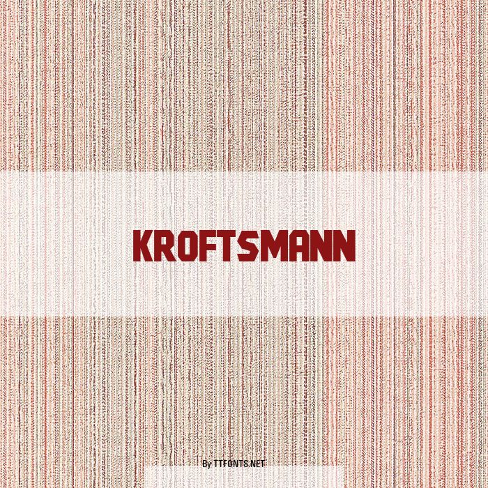 Kroftsmann example