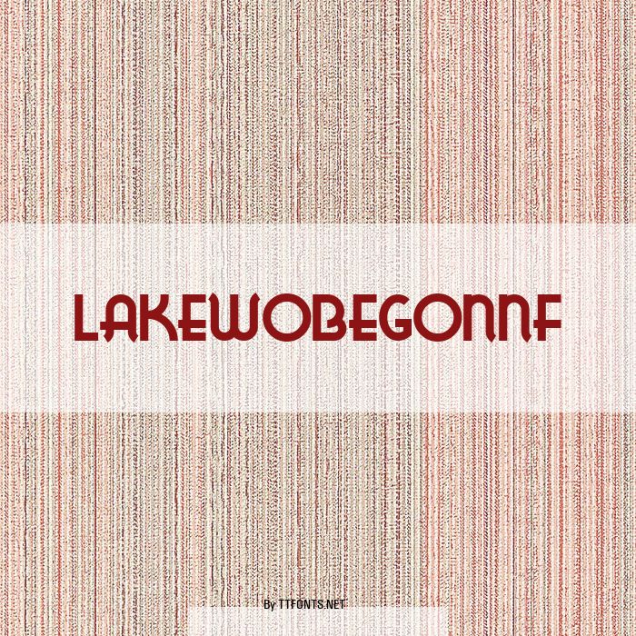 LakeWobegonNF example