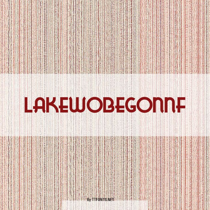 LakeWobegonNF example
