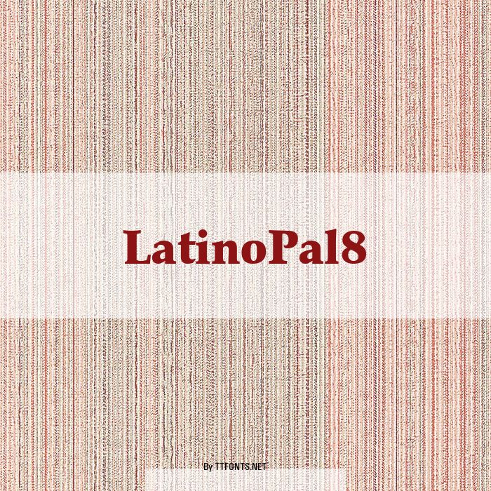 LatinoPal8 example