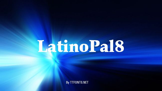 LatinoPal8 example