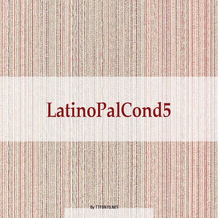 LatinoPalCond5 example
