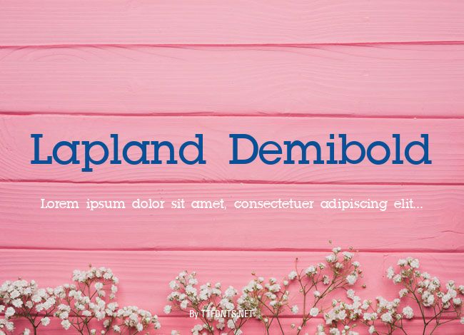 Lapland Demibold example