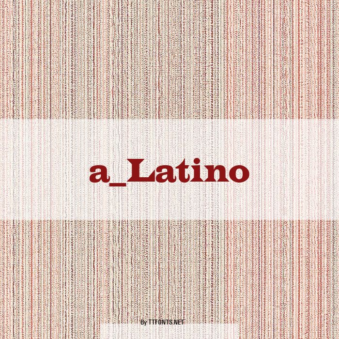 a_Latino example