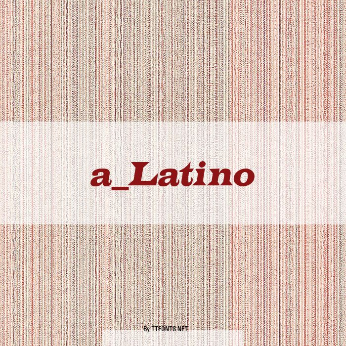a_Latino example