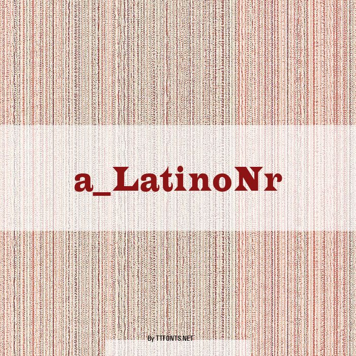 a_LatinoNr example