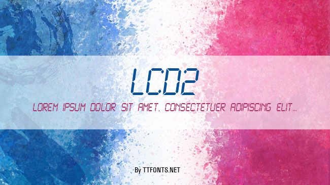 LCD2 example