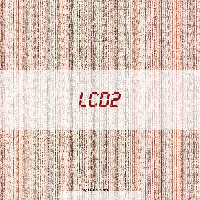 LCD2 example