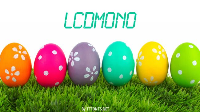 LCDMono example