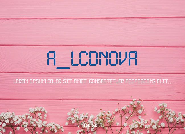 a_LCDNova example