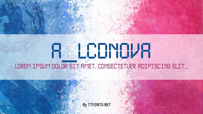 a_LCDNova example