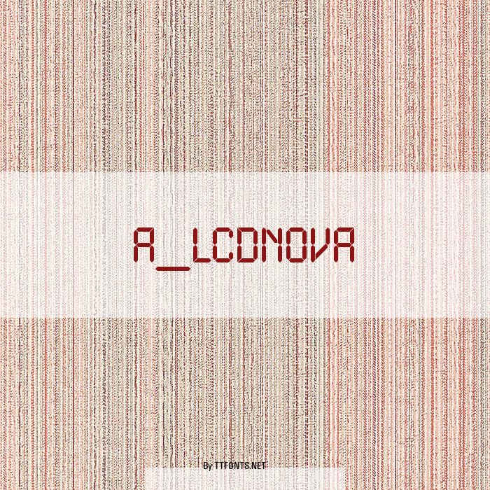 a_LCDNova example