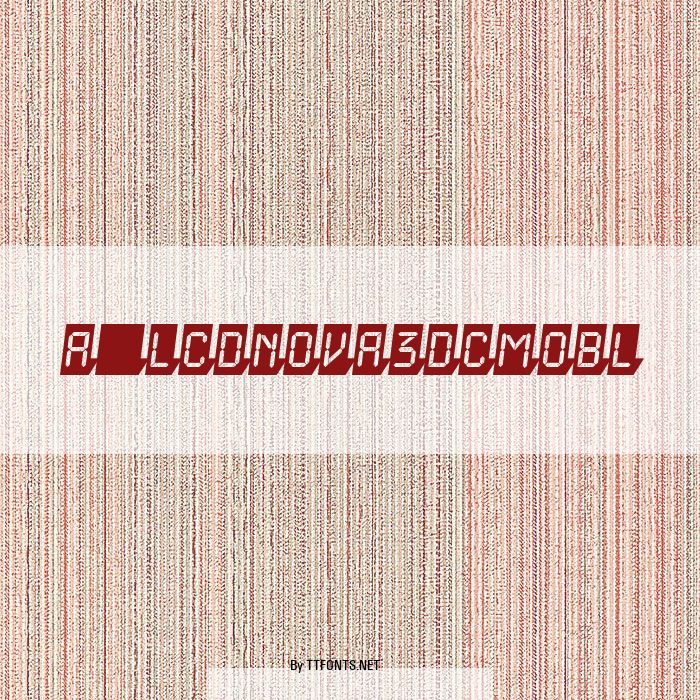 a_LCDNova3DCmObl example