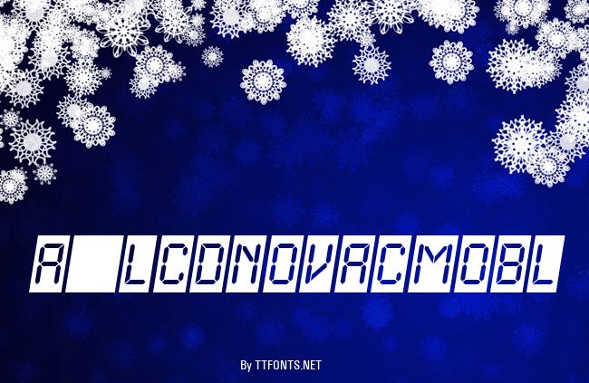 a_LCDNovaCmObl example