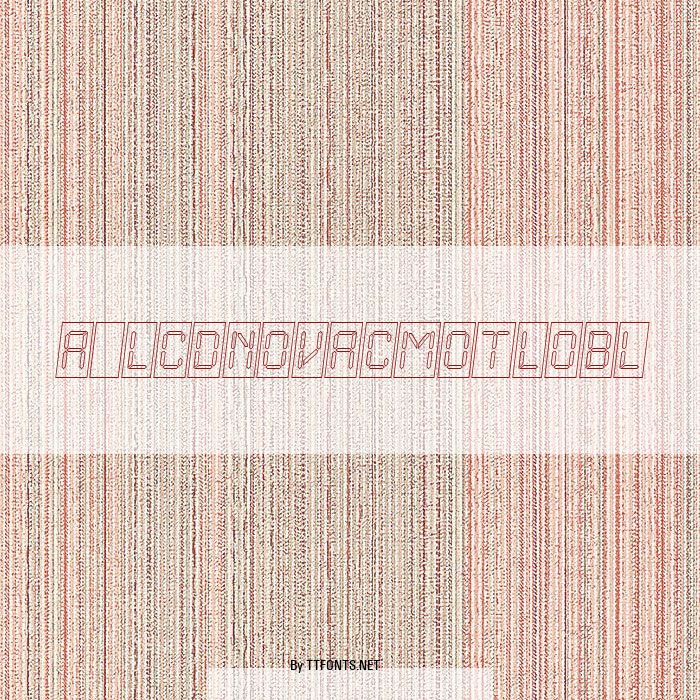 a_LCDNovaCmOtlObl example
