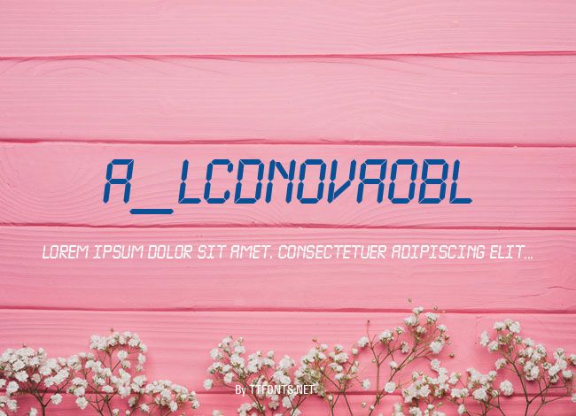 a_LCDNovaObl example