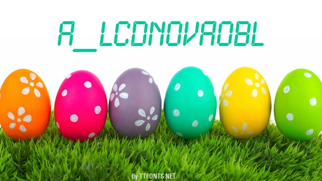 a_LCDNovaObl example