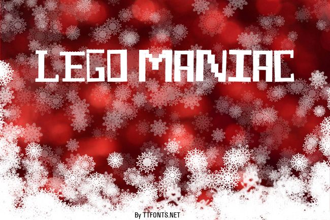 Lego Maniac example