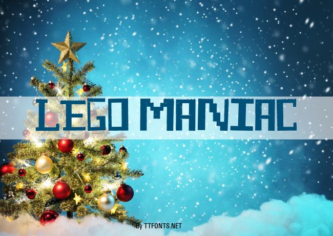 Lego Maniac example