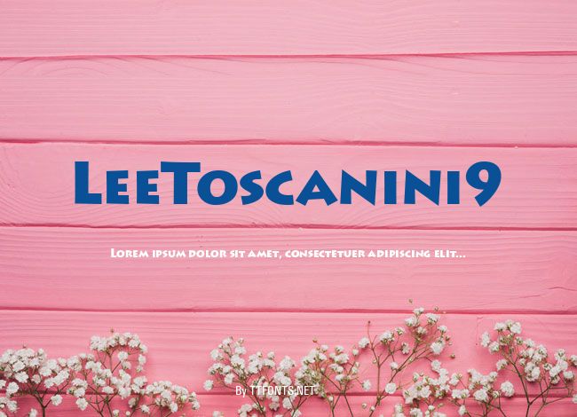 LeeToscanini9 example