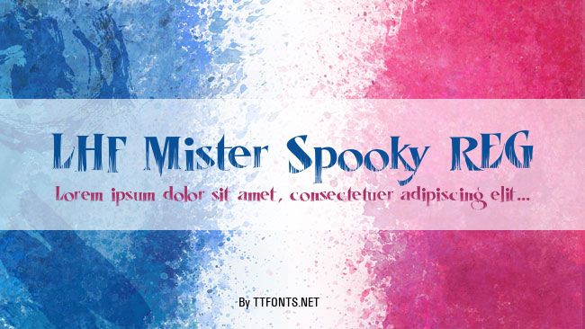 LHF Mister Spooky REG example