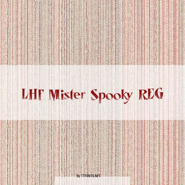 LHF Mister Spooky REG example