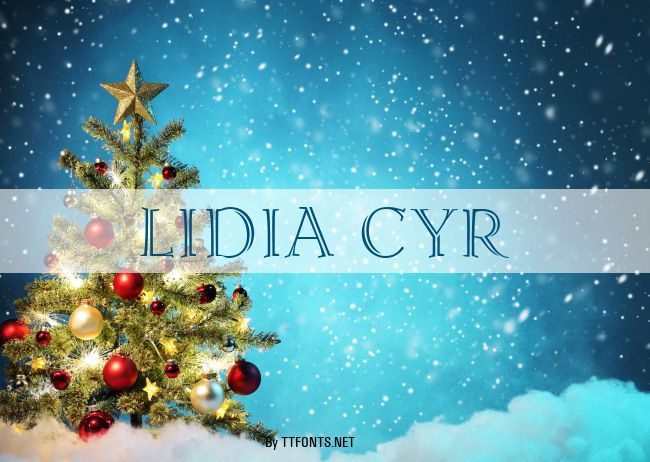 Lidia Cyr example