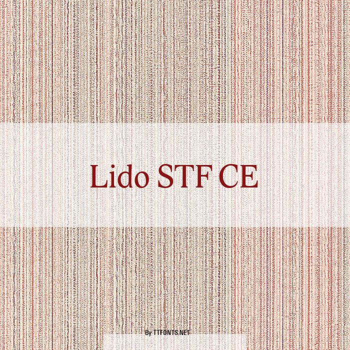 Lido STF CE example