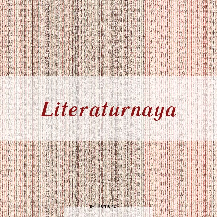 Literaturnaya example