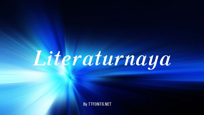 Literaturnaya example