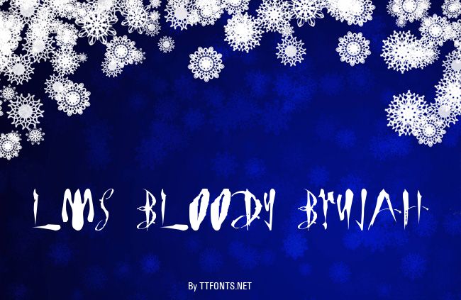 LMS Bloody Brujah example