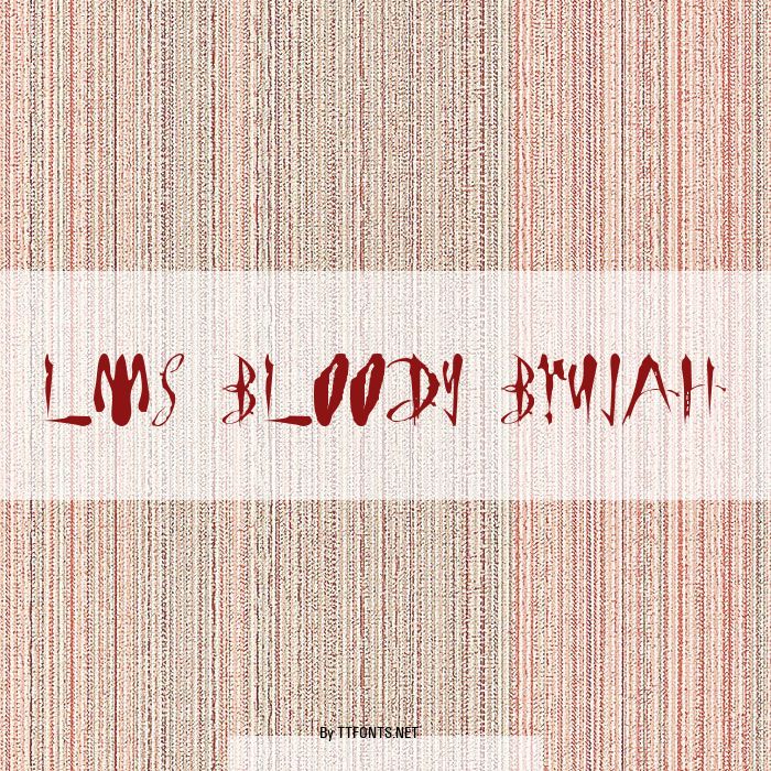 LMS Bloody Brujah example