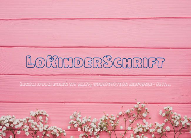 LoKinderSchrift example