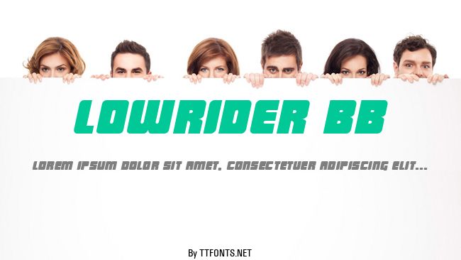 LowRider BB example