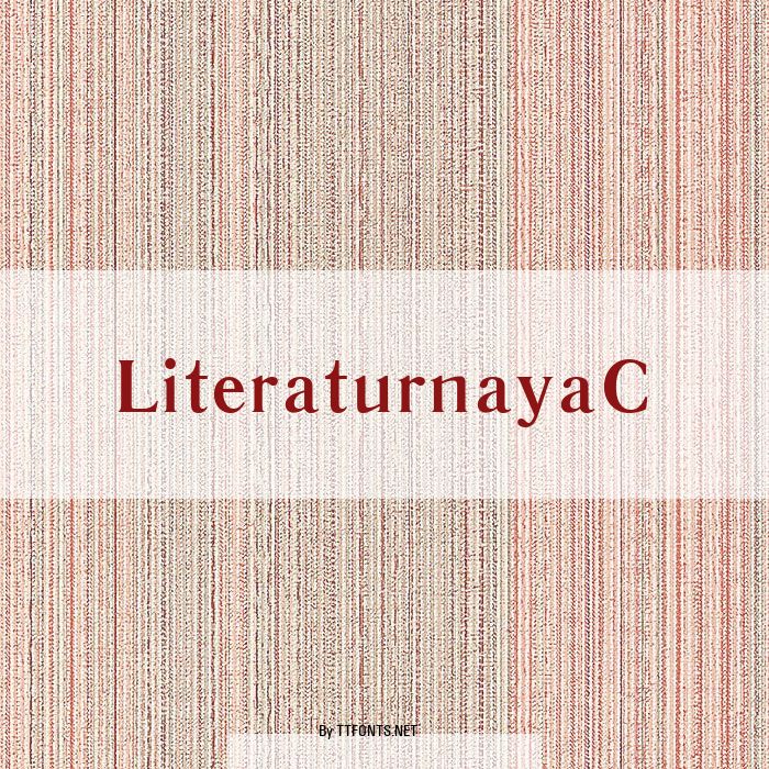 LiteraturnayaC example