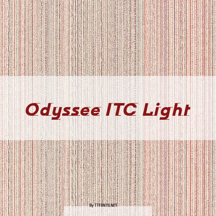Odyssee ITC Light example