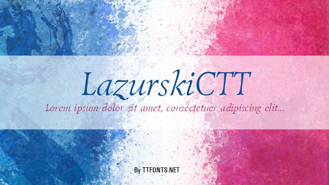 LazurskiCTT example
