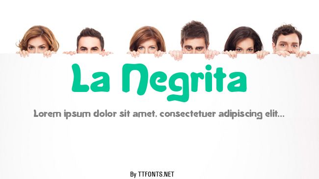 La Negrita example