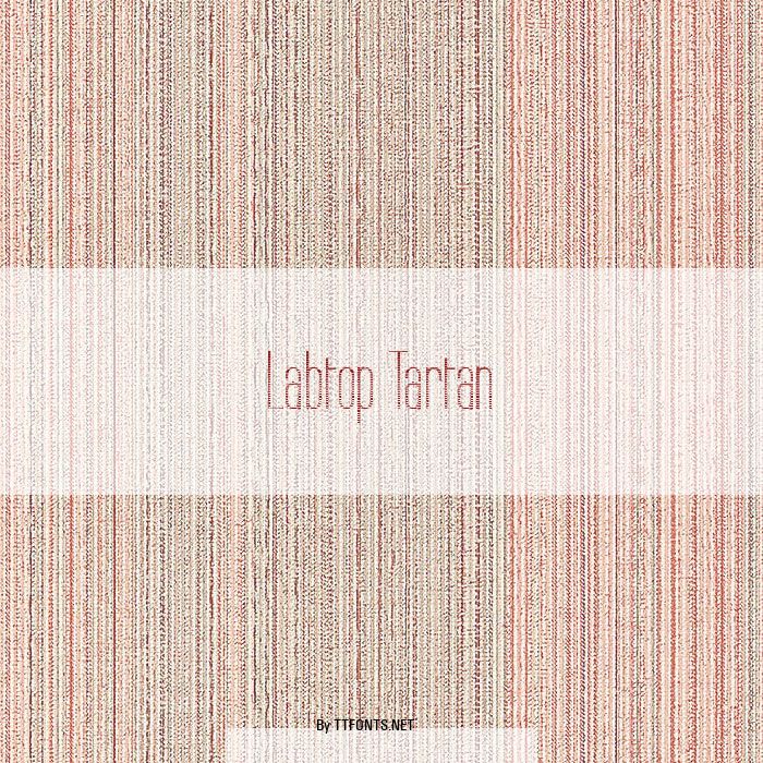 Labtop Tartan example