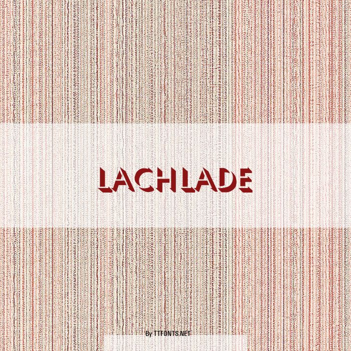 Lachlade example