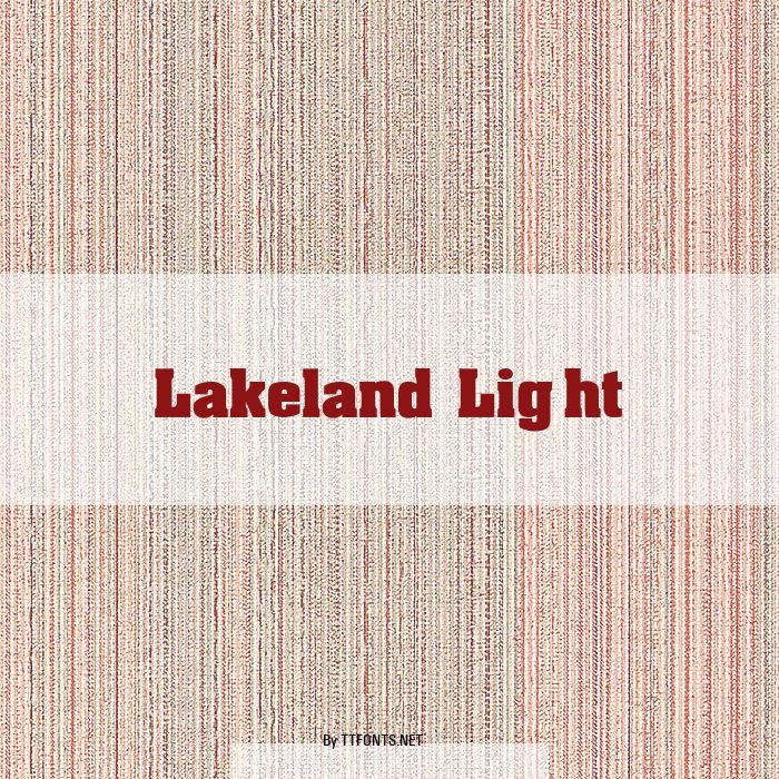 Lakeland Light example