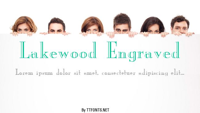 Lakewood Engraved example