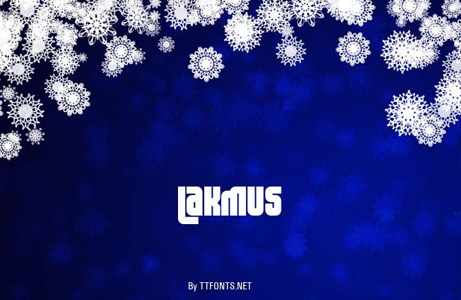 Lakmus example